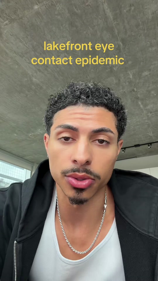 Lakefront eye contact epidemic